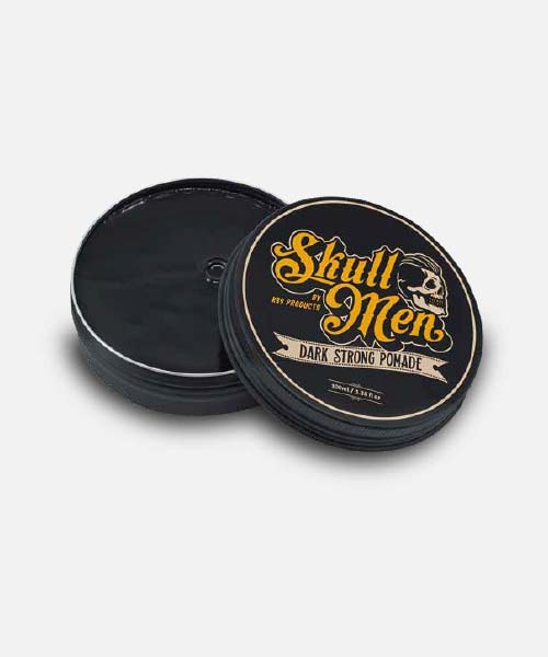 Dark strong pomade
